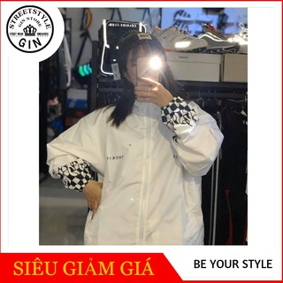 Áo khoác gió tay lửa phong cách unisex ( Gin store )