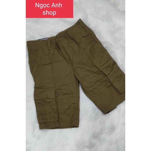 Quần kaki lửng túi hộp nam