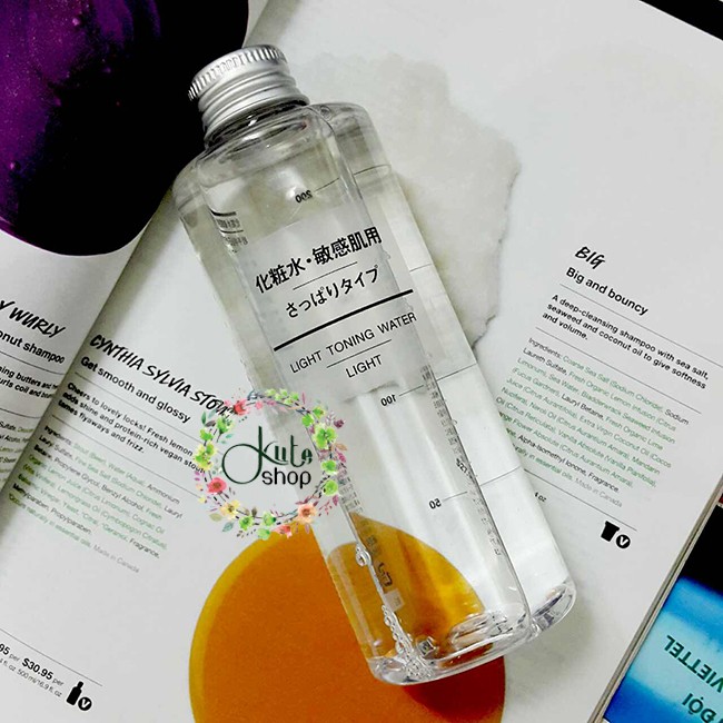 Toner cho da hỗn hợp Muji Light Toning Water - Moisture