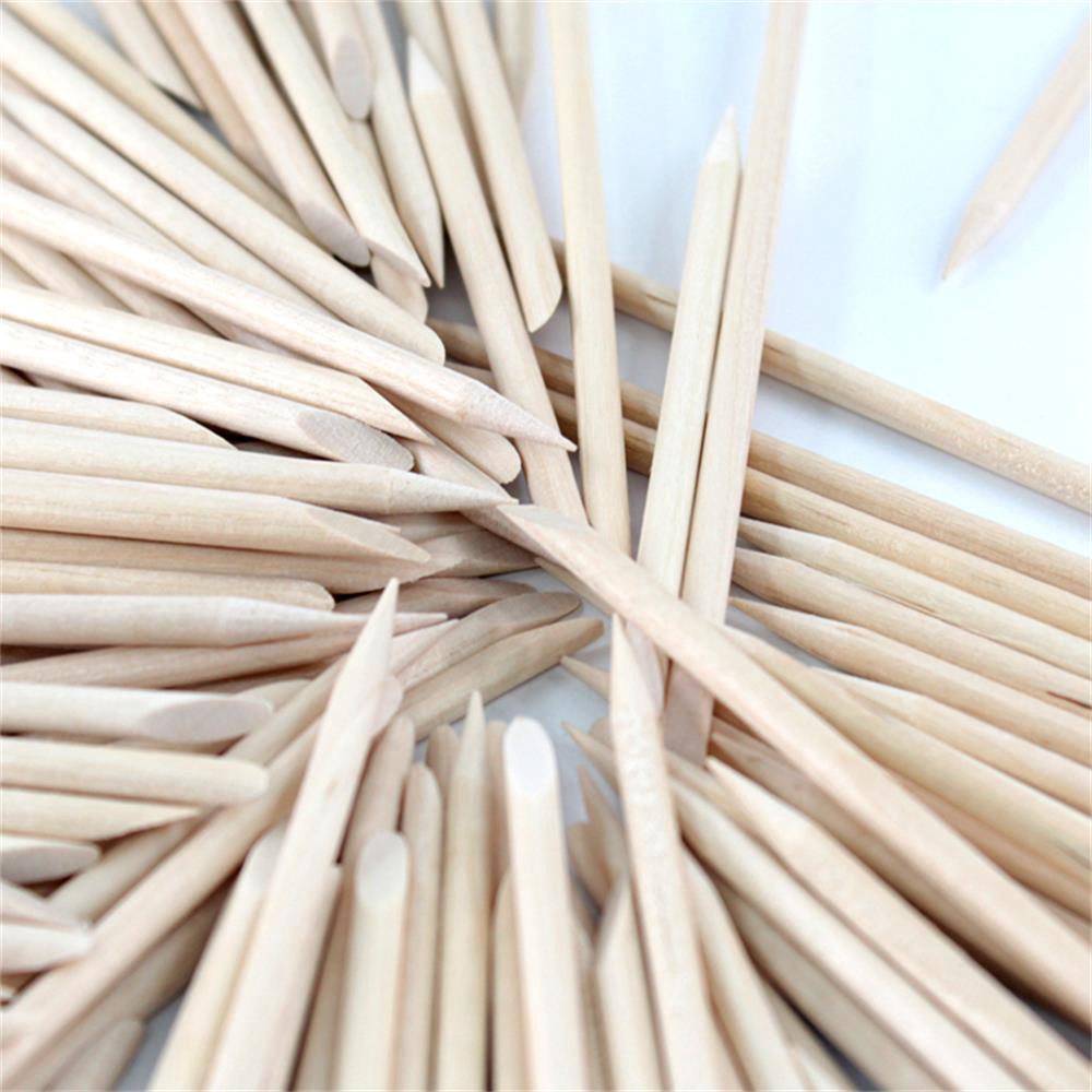 [Hàng mới về] Bộ 10/ 30/ 50/ 100 que gỗ làm móng chuyên dụng