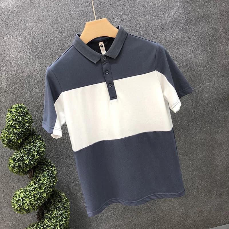 Áo thun nam thiết kế vải cá sấu cotton cao cấp ngắn tay cực sang trọng và lịch lãm - P04