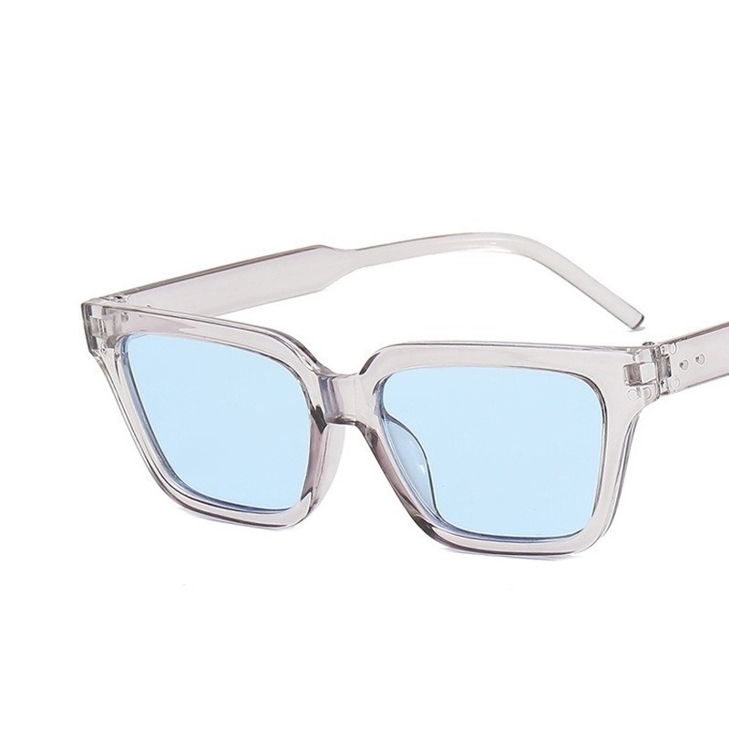 Kính Mát Gọng Vuông Nhỏ Màu Kẹo Thời Trang Hàn Quốc Cho Nữ