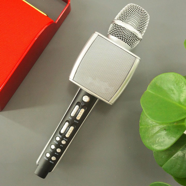 Mic hát karaoke YS-92 micro bluetooth không dây cao cấp ghi âm, đổi giọng, bảo hành 6 tháng