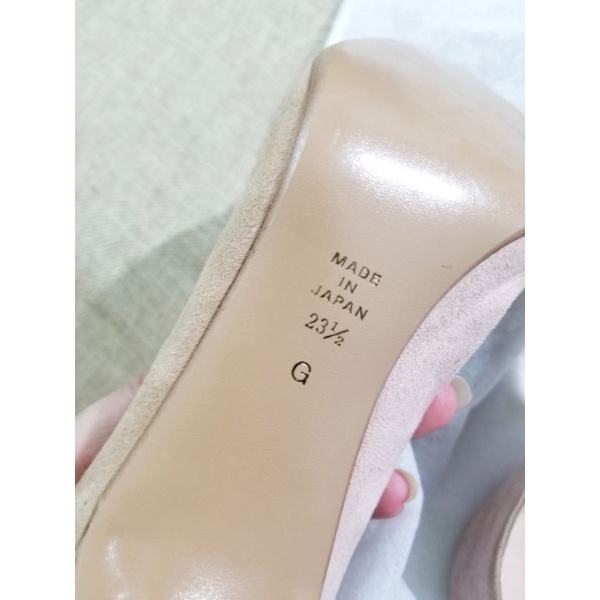 Giày cao gót DIANA chính hãng da lộn phối màu độc đáo 8cm size 37