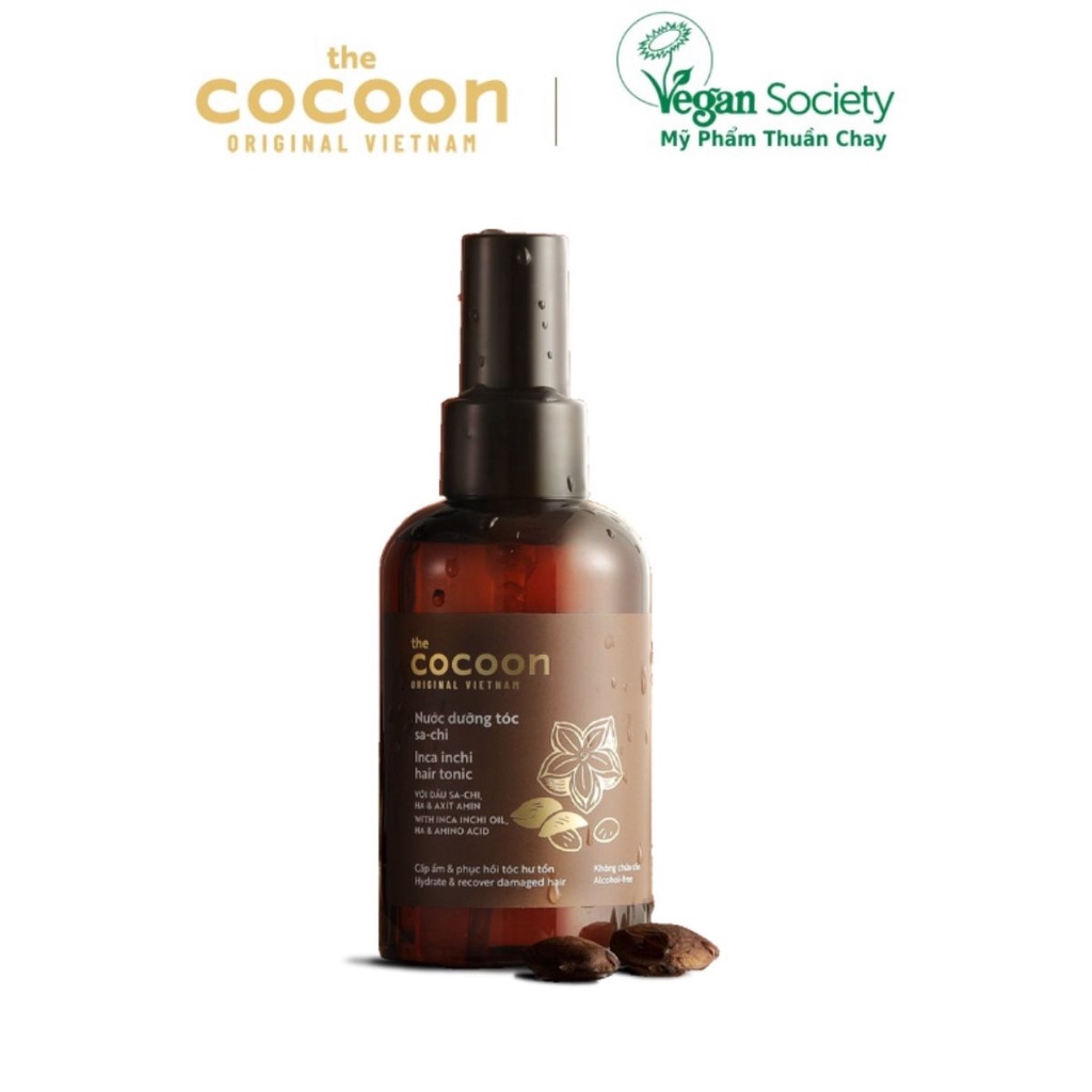 Nước xịt dưỡng tóc SACHI 140ml Cocoon