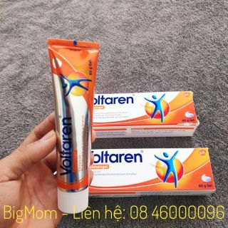 Gel Bôi Voltaren Hàng Đức 60g