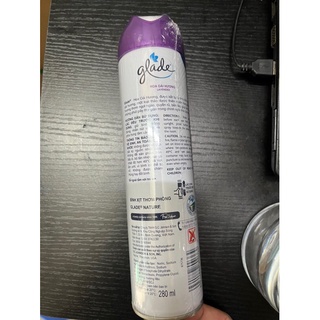 Xịt phòng Glade hương lavender 280ml