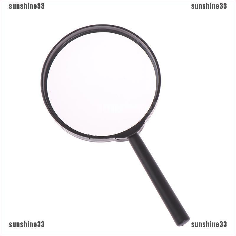 【COD•suns】90mm handheld magnifier 5x reading map newspaper magnifying glass je