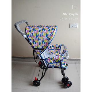 XE ĐẨY 1 CHIỀU 3 TƯ THẾ A67 MÀU ĐỎ CHO BÉ