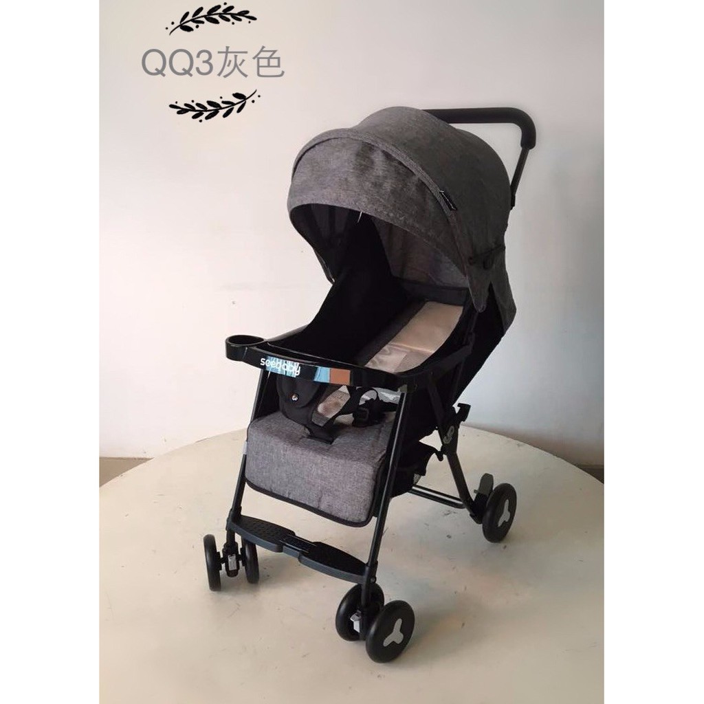 Xe đẩy 1 chiều 3 tư thế seebaby qq3 (xanh dương, đỏ,ghi)