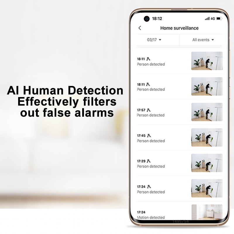 Camera giám sát Xiaomi Mijia 1080P SE MJSXJ10CM, xoay 360 PTZ SE Hỗ trợ Android, IOS, Windows