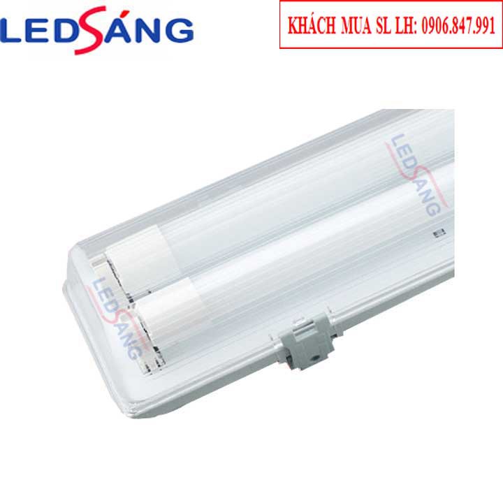 Máng đèn led chống thấm đơn - đôi 1.2m - Máng đèn 1.2m - Máng đèn chông thấm nước 1.2m