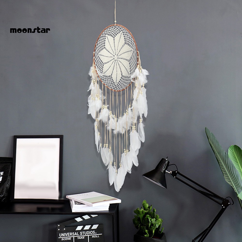 Dây treo lông vũ Dreamcatcher dùng trang trí độc đáo