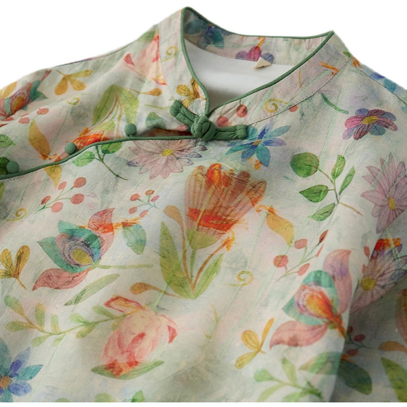 ☻ L O T U S ☻ Đầm Hoa Phom Rộng Plus Size CAL1873