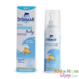 Nước muối biển Sterimar loại 100ml nội địa Pháp