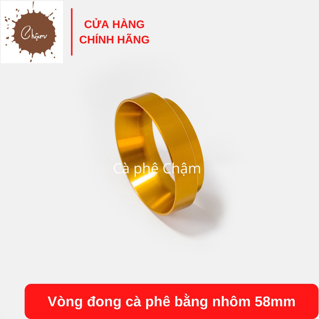 Vòng đong cà phê bằng nhôm 58mm