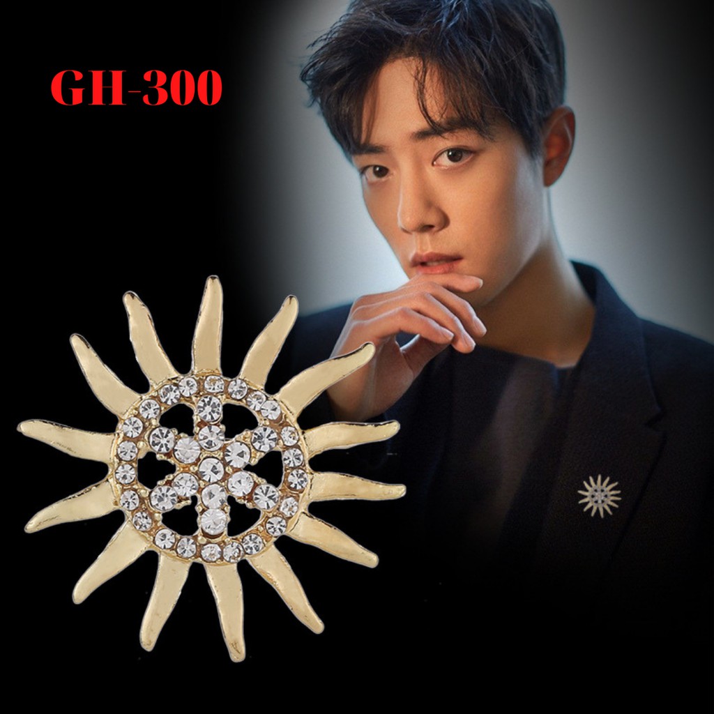 {Mẫu 2020} Ghim cài áo Vest Nam Lapel Pin thời trang nhiều mẫu lựa chọn GH-300- GH-309 {Phụ kiện Vest Nam - AdamZone}