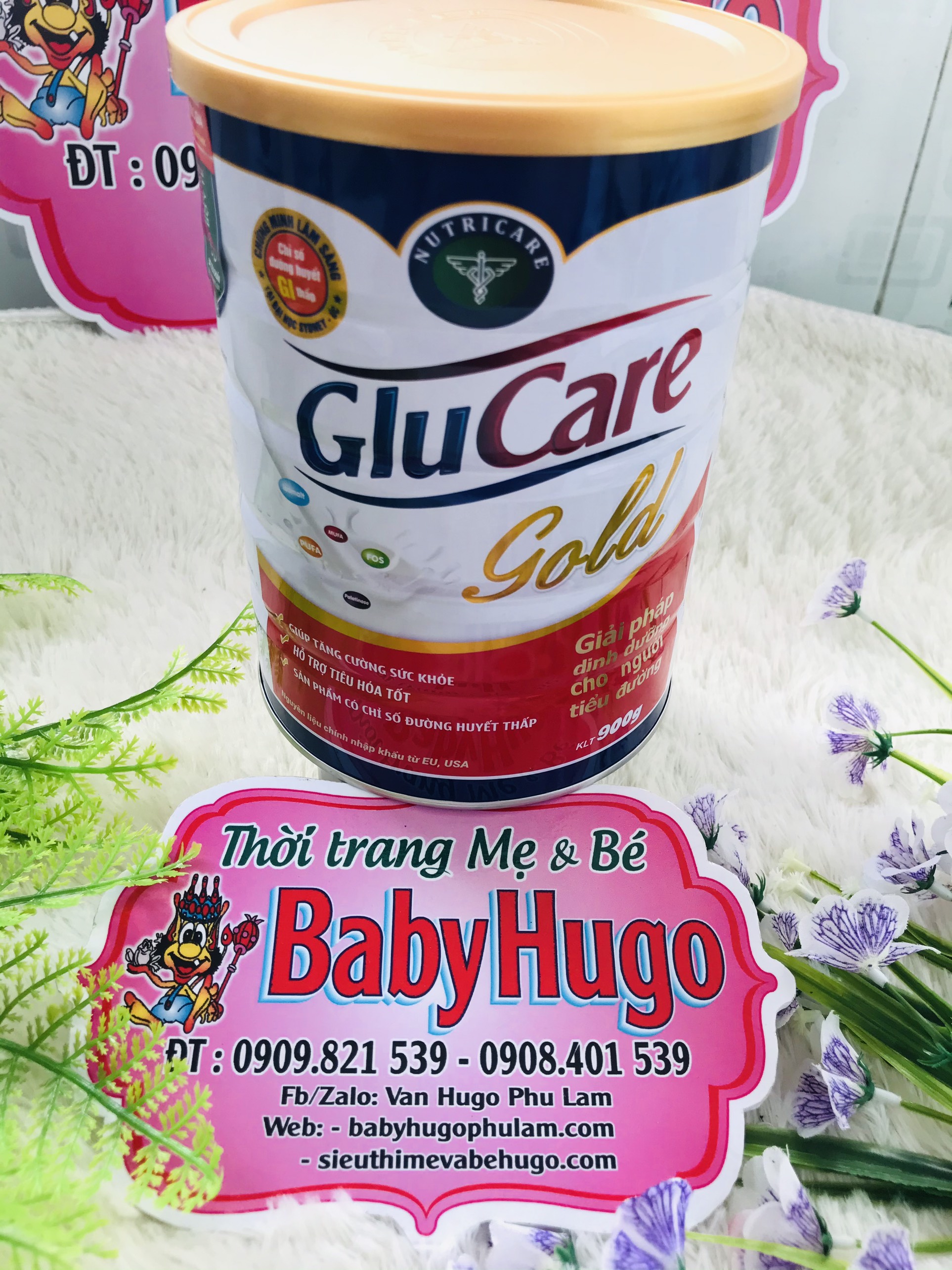 [ HSD 2022]Sữa bột Nutricare Glucare Gold - dinh dưỡng y học cho người tiểu đường (900g)