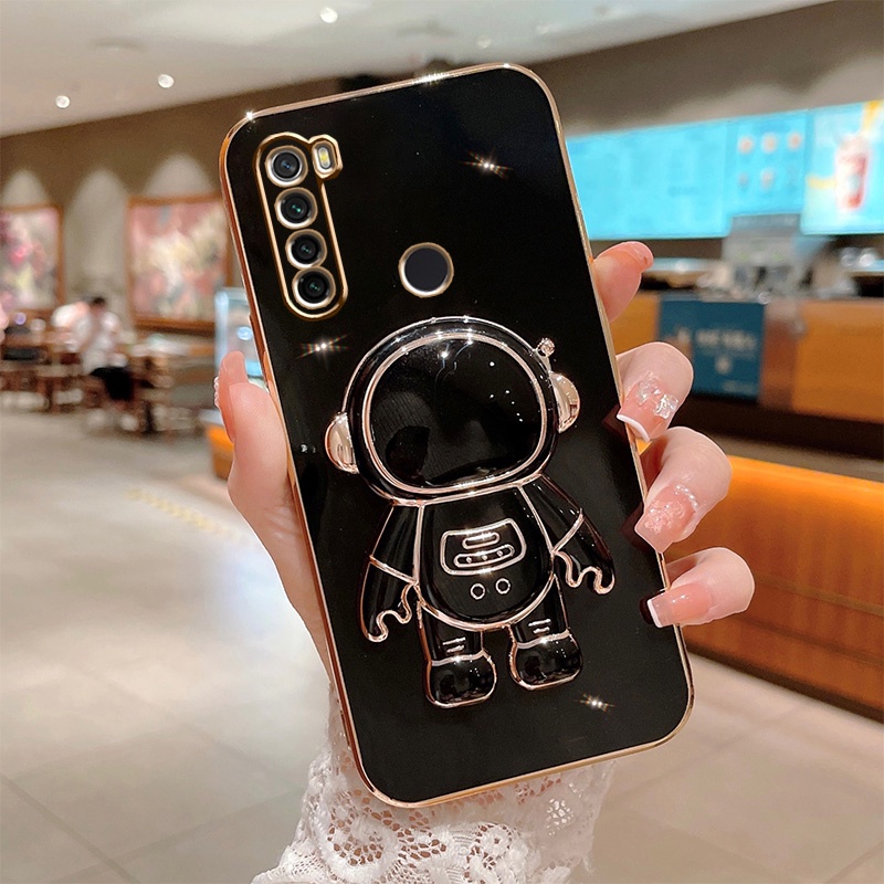 Astronaut Phone Case Xiaomi Redmi 9 9A Redmi Note 9s 9 Pro Max Redmi Note 10 Pro Max Redmi Note 9 Redmi  Note 11 11s Redmi K30 Pro Note 11 Pro Holder Stand Soft Cover