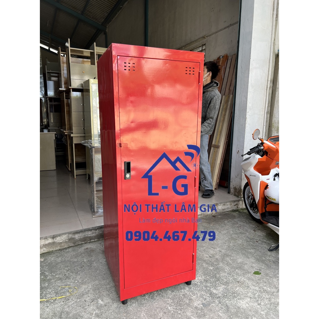 TỦ ĐỰNG ĐỒ BẰNG SẮT FULL ĐỎ - MIỄN PHÍ VẬN CHUYỂN