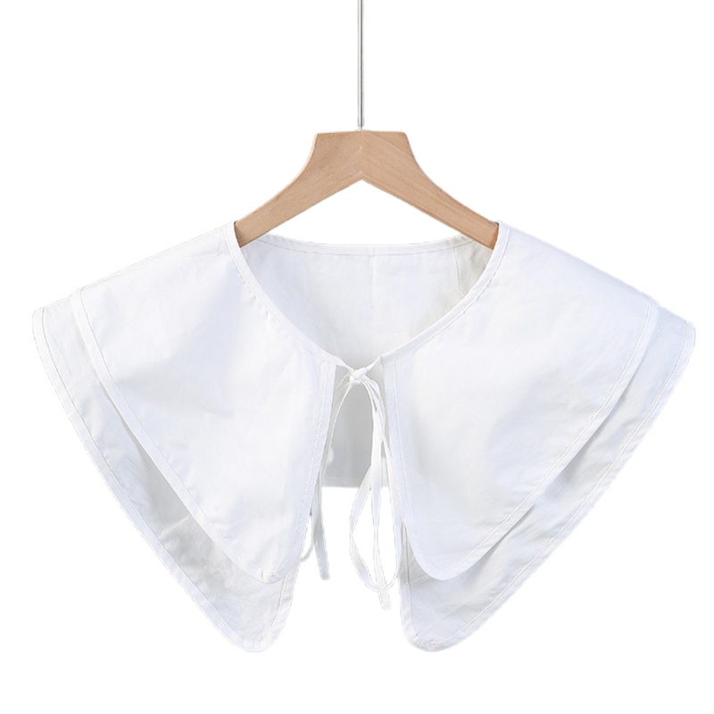 Cổ Áo Sơ Mi Giả Hai Lớp Có Thể Tháo Rời Thời Trang Cho Nữ