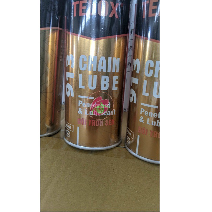 Telox 913 BÔI TRƠN SÊN CHAIN LUBE 1 chai