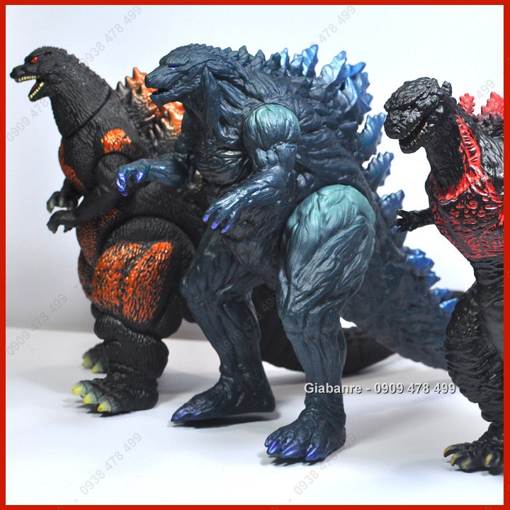 Mô Hình Quái Vật Godzilla Nhật Bản - Cao 15 Cm - Có Chỉnh Khớp - nhiều mẫu - 7765