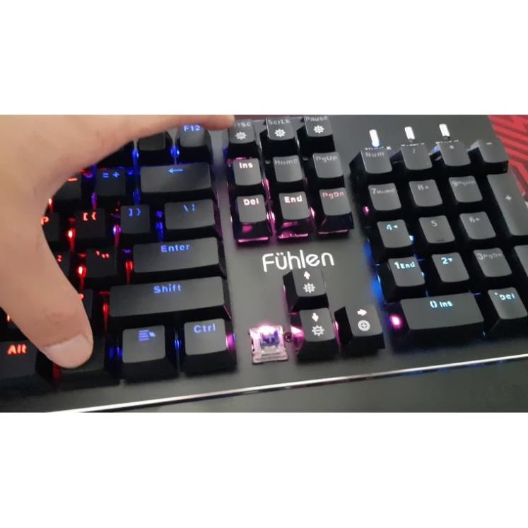 BÀN PHÍM CƠ FUHLEN ERASER BLUE SWITCH LED RAINBOW