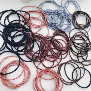 Set 5 sợi thun cột tóc 5 màu