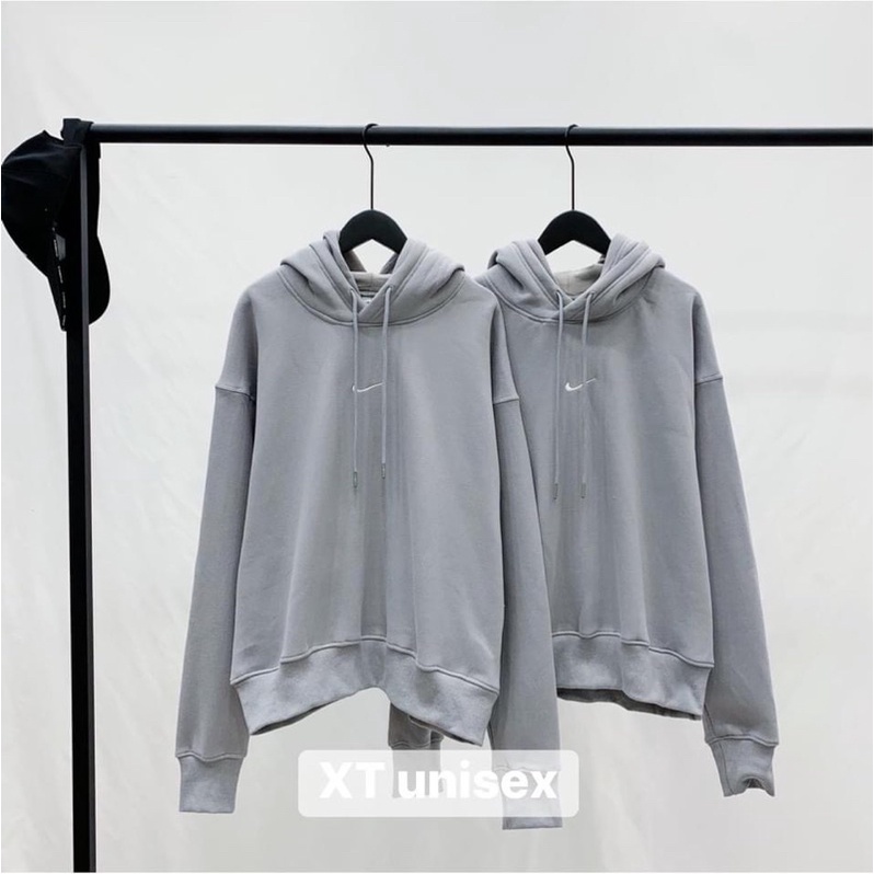 Áo hoodie 2 mũ fog x nk