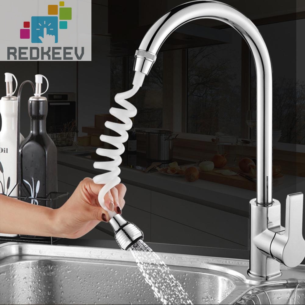 Đầu nối dài vòi nước tiết kiệm có thể kéo dài cho nhà bếp nhà tắm