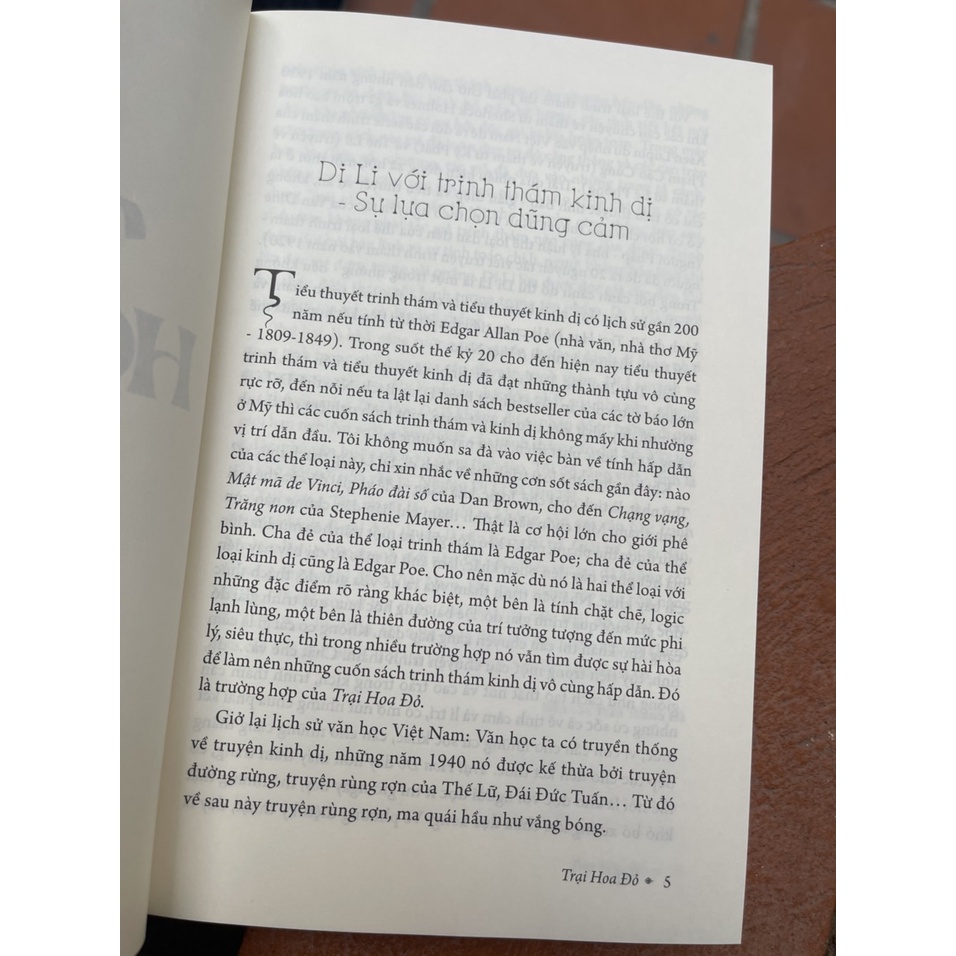 Sách - Trại Hoa Đỏ - Di Li - Bình Book - Bìa Cứng - Tác giả ký tặng bạn