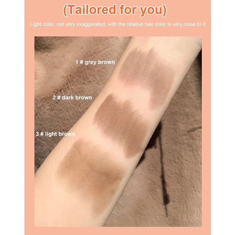 Phấn Che Khuyết Điểm Chân Tóc Che Phủ Tóc Thưa 3 Màu Tùy Chọn Cho Unisex