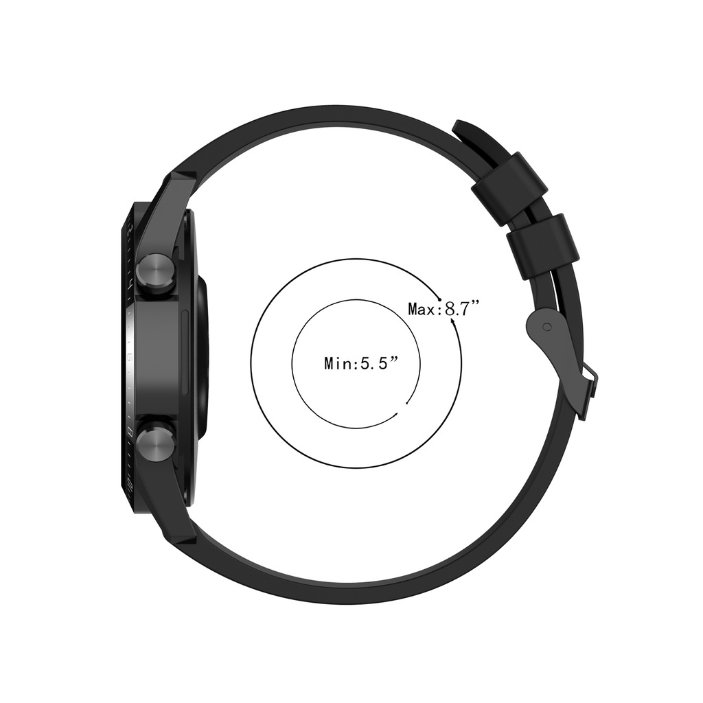 Dây đeo silicon cho đồng hồ thông minh garmin vivoactive 3 music element forerunner 645 245 music vivomove hr