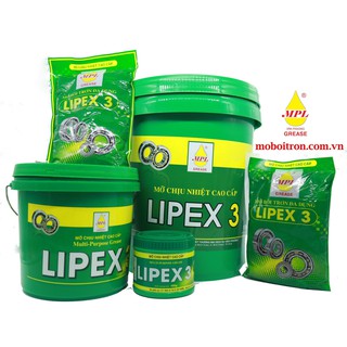 Mỡ chịu nhiệt 250 độ cao cấp Lipex3