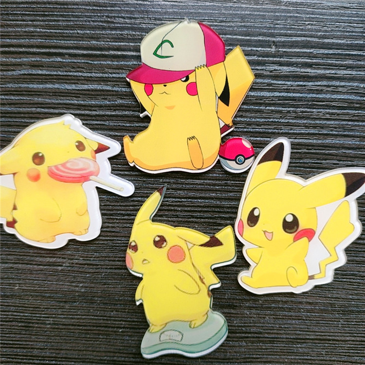 Trâm Cài Tiện Dụng Áo Hoạt Hình Pikachu Vàng Đáng Yêu