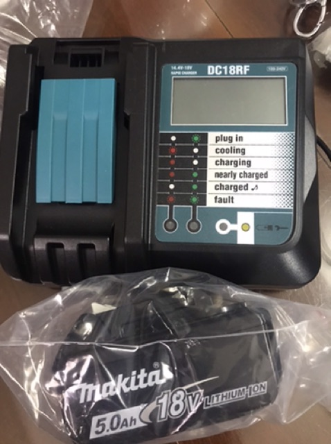 Pin makita hãng 5.0ah , sac Zin