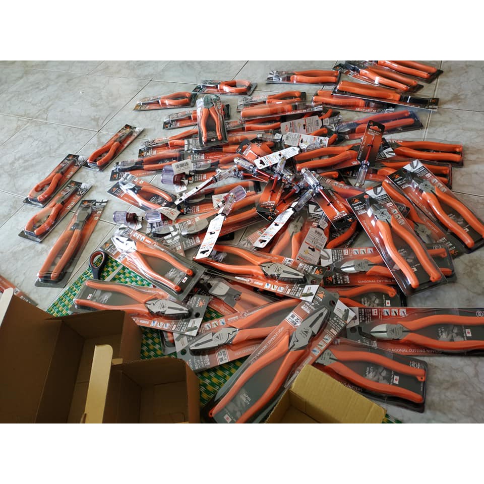 Kìm tác động mạnh kèm bấm đầu cos Fujiya APP-225