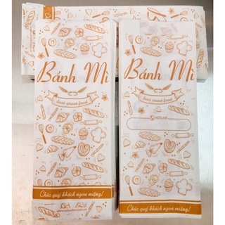 Túi bánh mì thấm dầu 500 túi