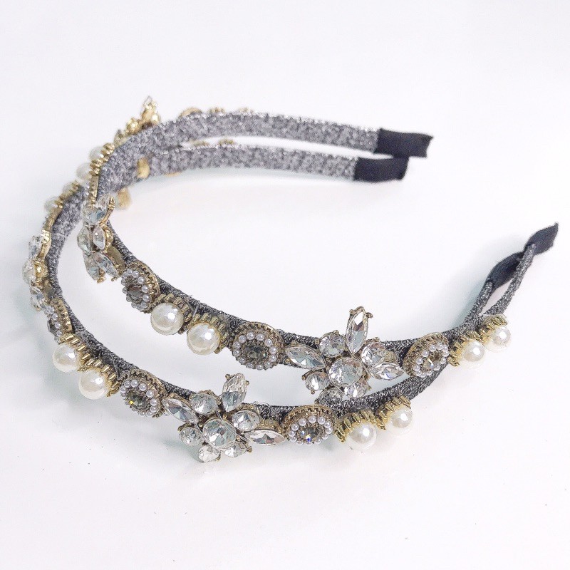 Bờm tóc đính đá