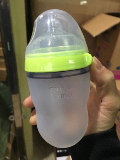 Bình sữa Comotomo 150ml và 250ml siêu mềm cho bé