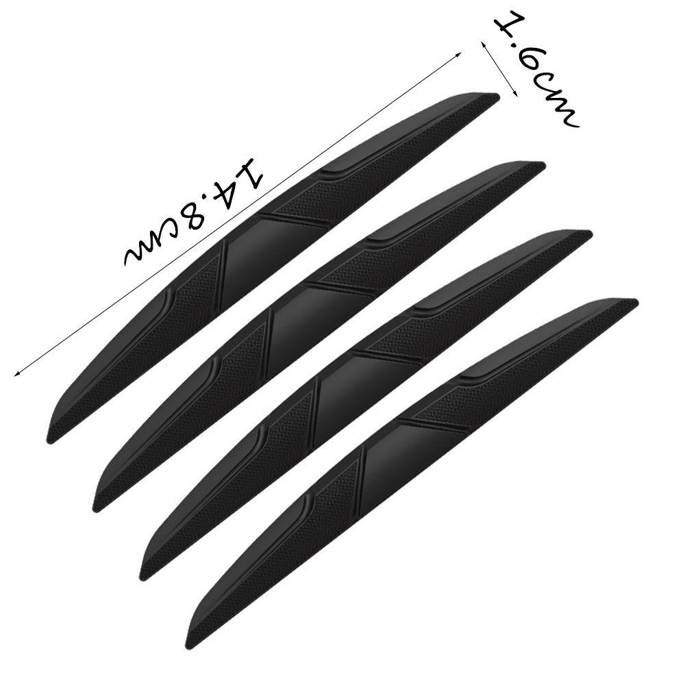 MAG Bộ 4 Dải Dán Bảo Vệ Cạnh Cửa Xe Hơi Chống Va Chạm Tiện Dụng