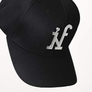 Nón Đen Logo INF Thép 