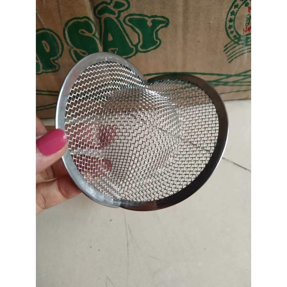 KHUÔN SẤY YẾN INOX 304 - 2 Viền Tròn