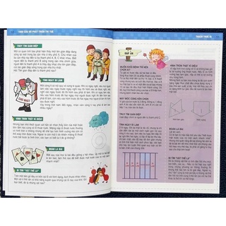Sách- 1000 câu đố phát triển trí tuệ (2 cuốn)- Kim Đồng