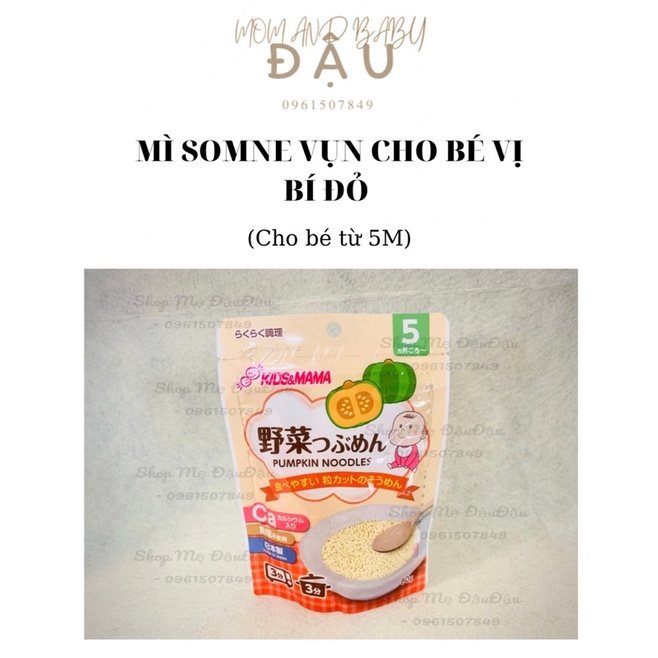 MÌ SOMEN CẮT VỤN KIDSMAMA 5M+