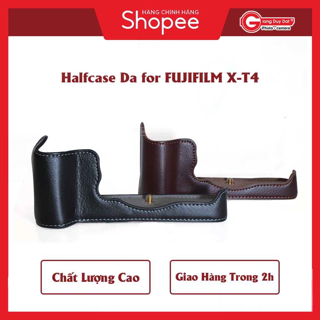 Bao Da Halfcase Thời Trang Dành Cho Máy Ảnh Fujifilm X-T4 l Halfcase Fujifilm X-T4 l Bao da fujifilm X-T4