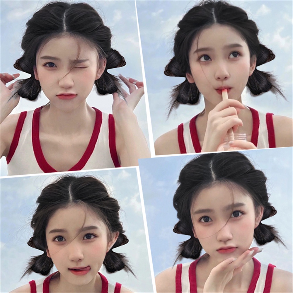 1 Kẹp Tóc Giả Thắt Nơ Lớn Thời Trang Cho Nữ