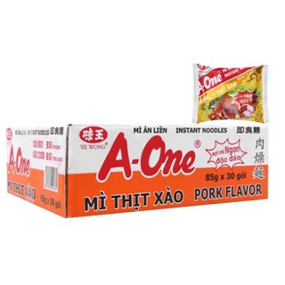 Mì Aone vị thịt xào thùng 30 gói