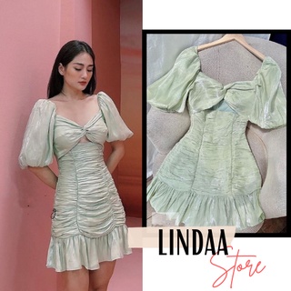 ĐẦM DỰ TIỆC BODY XOẮN NGỰC MINT DRESS